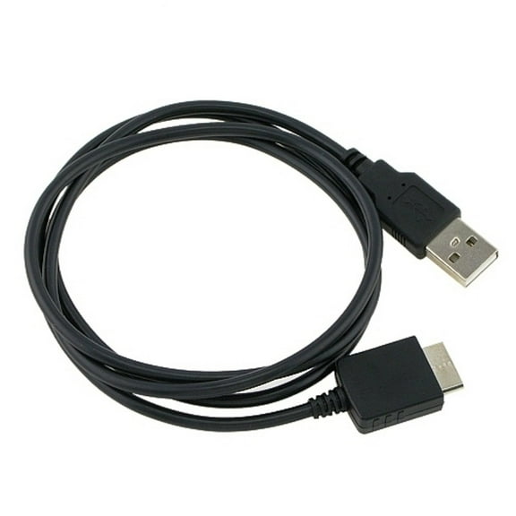 CyberTech Black 2-In-1 USB Data Hotsync & Charging Cable for Sony Walkman 4 or 8 GB Video, S736, S738, Walkman 8GB Video, S638, E436, E438, and MP3 Player