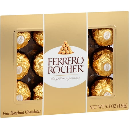 Ferrero Rocher Fine Hazelnut Chocolate 5.30 oz