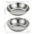 thumbnail image 2 of Chafing Dish Buffet Set,Round Stainless Steel Chafer with Hanging Lid,Buffet Servers and Warmers Set w/Food & Water Pan, Frame and Alcohol Furnace for Parties, Events (6L/6.3QT), 2 of 18