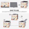 thumbnail image 7 of Collapsible Oxford Fabric Storage Cubes with Handles, Large Mid Foldable Oxford Cloth Bins Set of 2/6, Closet Organizers for Shelves Clothes Home Kitchen Toy - Cute Bird Cartoon, 7 of 7