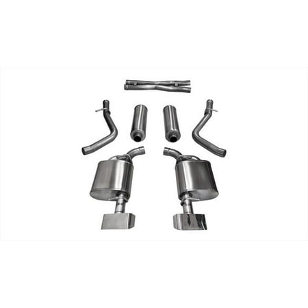 Corsa Performance Exhaust Systems - Corsa Performance 14974 Sport Cat-Back Exhaust System Fits 15-16 Challenger
