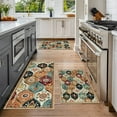 thumbnail image 3 of Aonewoe Boho Kitchen Rug Sets 3 Piece Non Slip Kitchen Rugs and Mats Washable Rugs for Hallway Laundry Holiday Decor, 3 of 9