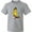 AC-Heather Grey, variant on Inktastic Skateboarding Banana Funny Skater Youth T-Shirt