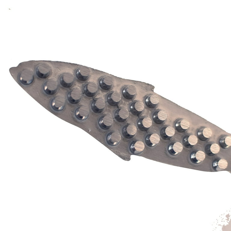 Metal Fish Scaler Scale Remover Aluminum Kitchen Utensil Seafood Cleaning Tool Metal Fish Scaler Scale Remover Aluminum Kitchen Utensil Seafood Cleaning Tool