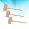 thumbnail image 3 of 3Pcs Scutch Hammer For Restaurant Use Arm Movement Enhancement Khaki Color, 3 of 8