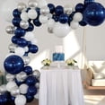 thumbnail image 3 of Kit de arco de globo azul marino – 133 kit de arco de globo de cumpleaños azul y dorado con confeti dorado, kit de guirnalda de globo azul y dorado para decoración Shuxiu Wang  9024715002747, 3 of 4