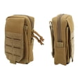 thumbnail image 3 of Bolsas de utilidad Molle NikouMX Cinturón para teléfono móvil riñonera con soporte, 3 of 8