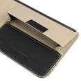 thumbnail image 4 of Beige Universal Sun Visor Organizer Sunglasses Case Storage Pocket Pouch Bag ABS PU Leather for Car SUV RV Truck, 4 of 6