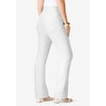 thumbnail image 3 of Roaman's Women's Plus Size 24/7 Stretch Bootcut Jean, 3 of 6