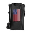 thumbnail image 4 of Wycnly Tank Top for Women White Tank Top Loose Comfy Patriotic 4th of July Tops Fashion Independence Day Graphics Sleeveless Tee Shirts Ladies Sleeveless Shirt, 4 of 4