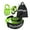 green, variant on Danolapsi Offroad Recovery Kit with 10 Ton Snatch Block Pulley, 3" x8' Tree Saver, 3/4" D Ring Shackles and Storage Bag Winch Accessories Recovery Gear for Car Truck SUV ATV