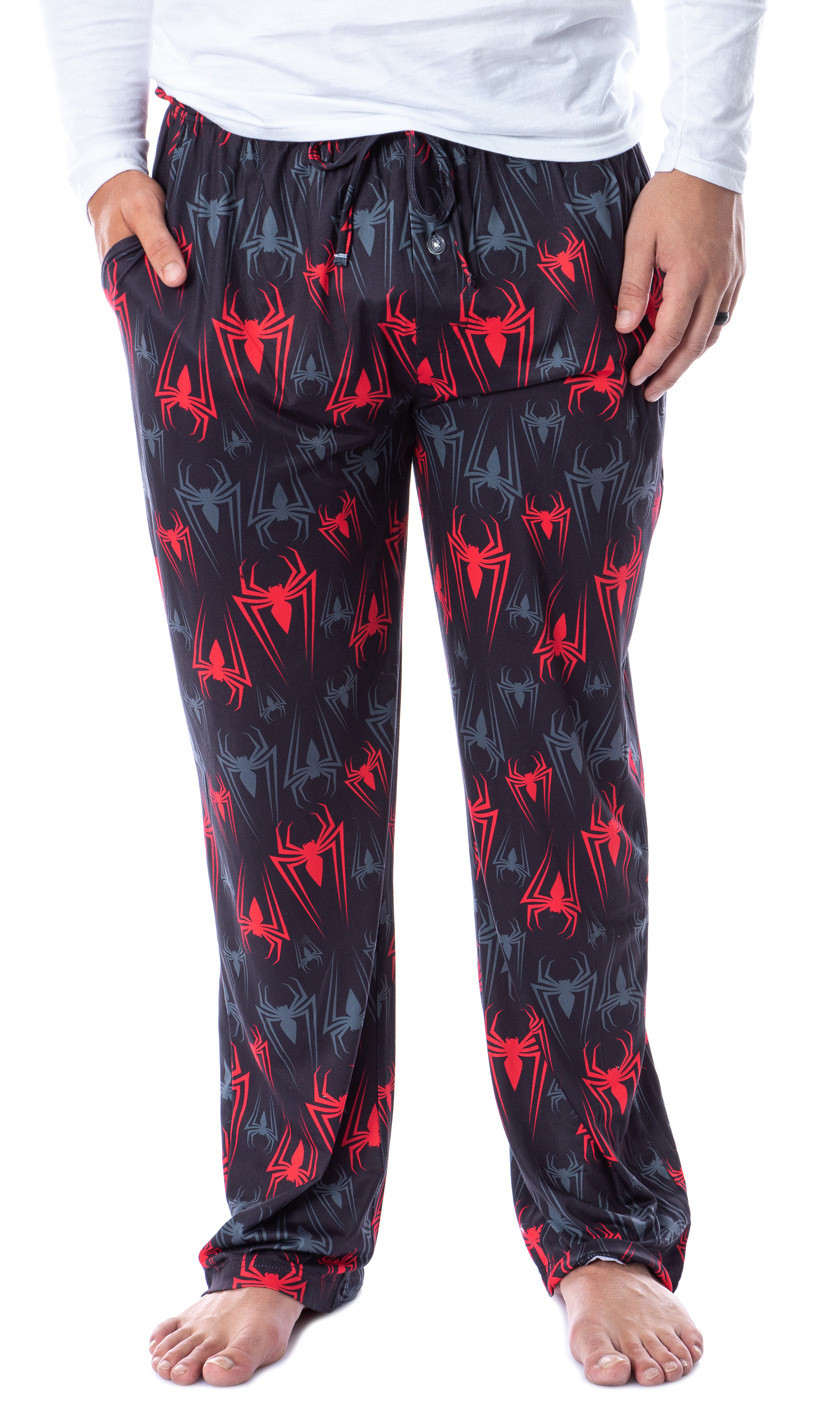 Spiderman Adult Men's Sleep Pants, Sizes S-XL, Mens Pajamas - Walmart.com