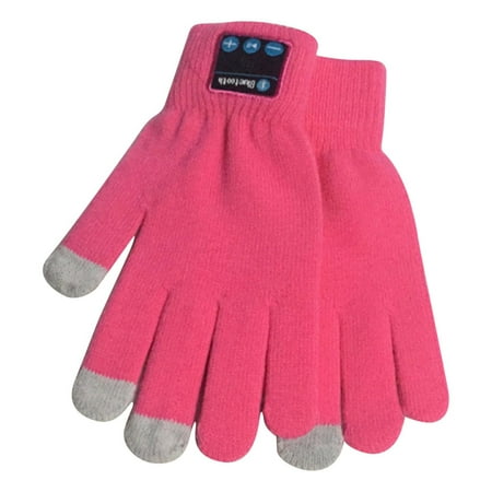 Lightning Deals of Today Prime! LHNFT Bluetooth Gloves with - Stay Warm and Connected with these Innovative Mitten Play Music & Make Phone Calls on the Go