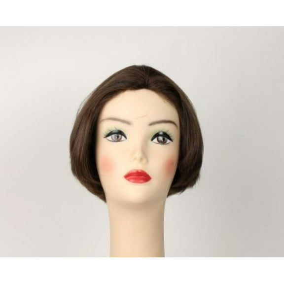 European Human Hair Freeda Wig Chestnut Brown Dorothy Size Large