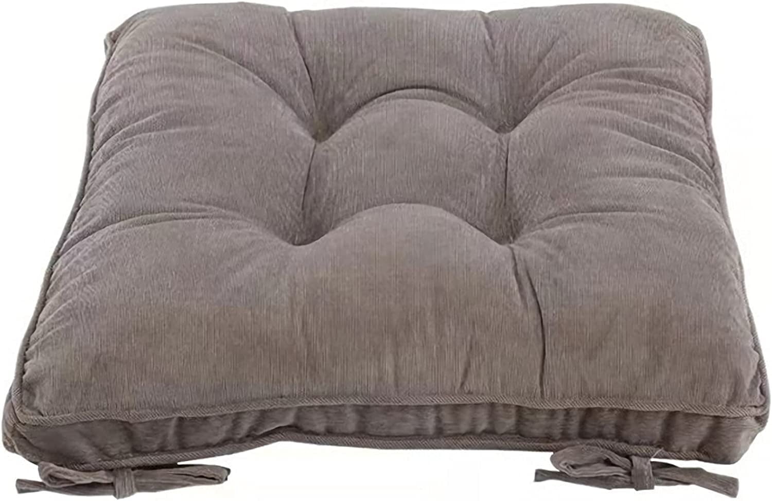 DanceeMangoo Rocking Chair Cushions and Pads, Solid Square Chair Pads