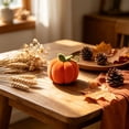 thumbnail image 4 of Kyusrd Fall Decor for Home,Halloween Pumpkin Decorations Soft Stuffed Fabric Pumpkin Ornament Fall Thanksgiving Home Table Decor Small Pumpkin Pillow Toy For Party Indoor, 4 of 7