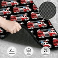 thumbnail image 3 of Vsdgher Fire and Rescue Truck Car Foot Mat Set of 4 Pieces Universal Floor Liner Car Accessories Fits Most Cars, Trucks, Vans, sedans, SUV, 3 of 7