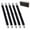 Black, variant on 5 Pack Sofa Cushion Straps, Adjustable Elastic Couch Cover Fasteners with Metal Clips, Non-Slip Holders for Seat Cushions, Slipcovers and Sheets