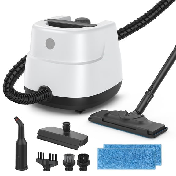 Hivroo Steam Cleaner,Multi-Surface Steam for Deep Cleaning Home, Kitchen, Floor, Window, Pet hair, Carpet, Tile, Grout