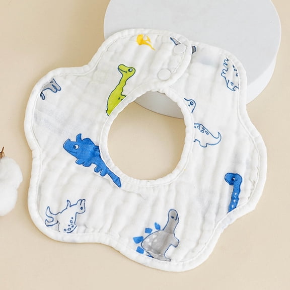 Boys And Girls Fashion Solid Color Lovely Newborn Baby Bib