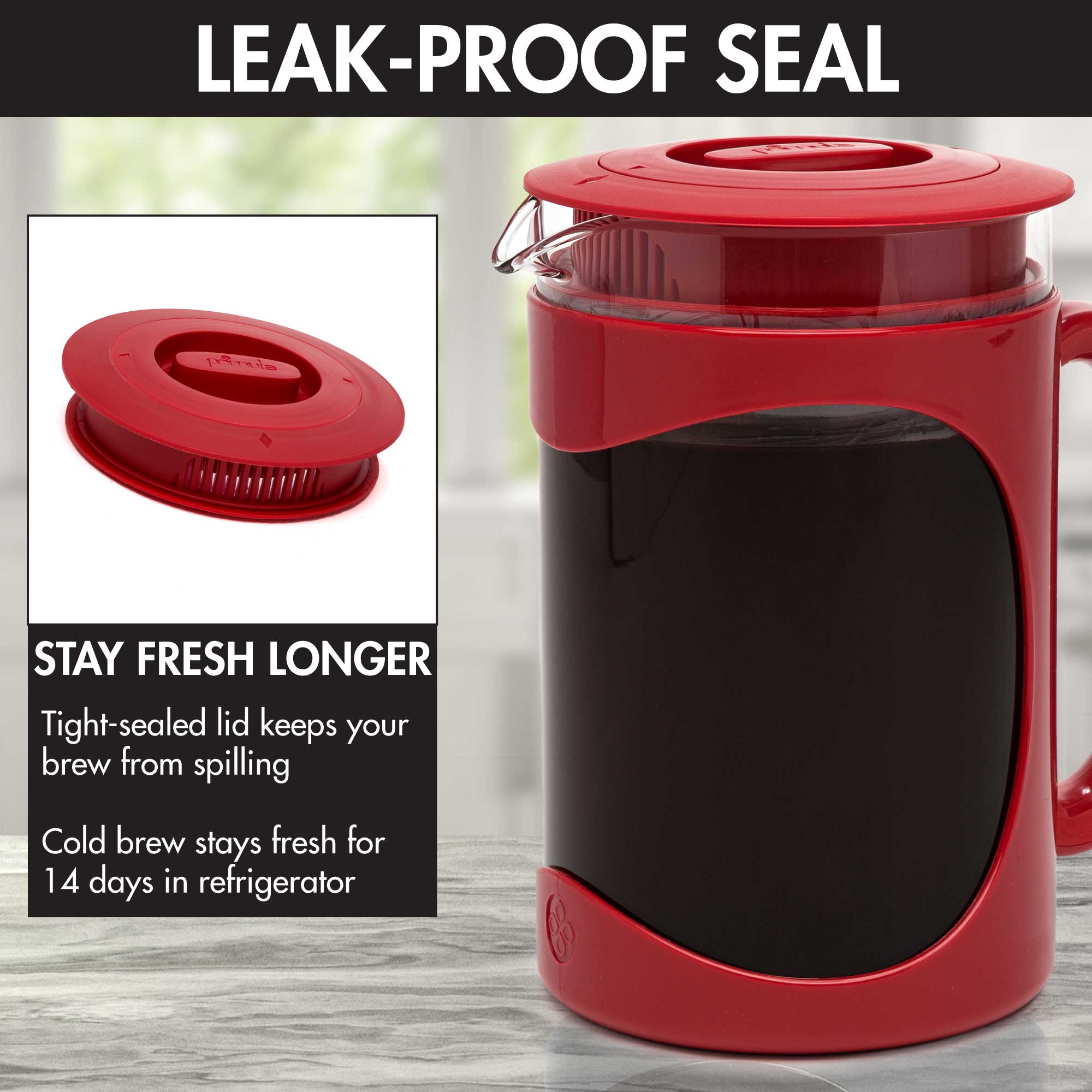 Primula Burke Deluxe Cold Brew Coffee Maker, 6 Cup photo 5
