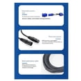 thumbnail image 5 of 3X Cable Powercon Combinación de Enchufe Powercon y Línea de Señal XLR para Tránsito de Señal de Conexión de Alimentación de Luz (A), 5 of 5