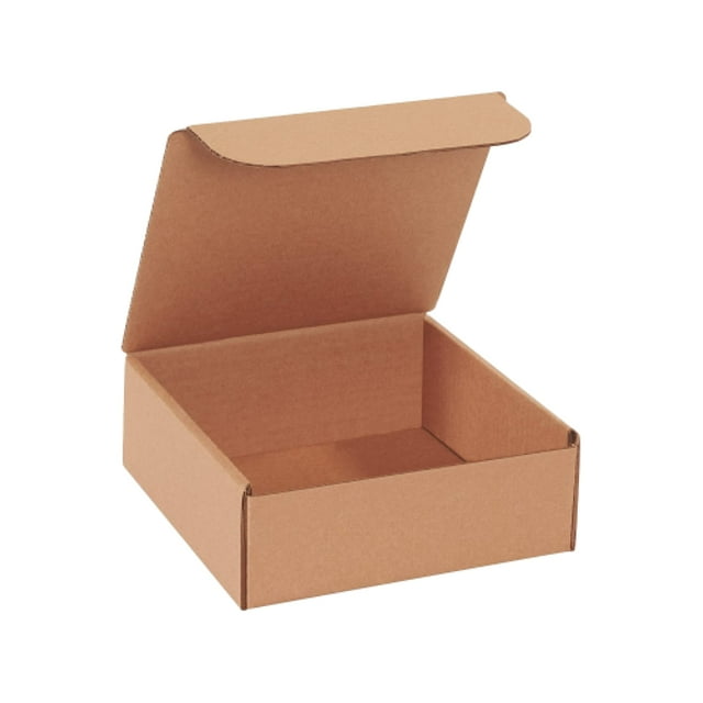 Aviditi Cajas De Envío Pequeñas 8""L X 8""W X 3"H Paquete De 50 Cajas De Cartón Corrugado Para Embalaje, Mudanzas Y Almacenamiento 8X8X3 883