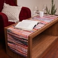 thumbnail image 5 of HOMEMONDE Multi - Colorful Boho Rag Table Runners Christmas Holiday Dining Table Runner 14 x 72 IN Bohemian Tabletop Runner, 5 of 5