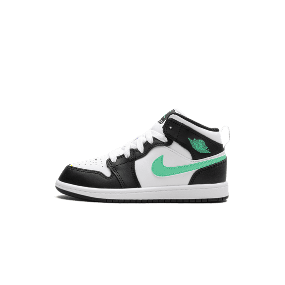 Jordan PRE SCHOOL Jordan 1 Mid PS "Green Glow" DQ8424 103 from Stadium Goods