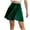 Green, variant on Kaemgyyd Skirt for Women High Waist Ruffle Hem Tie up Wrap Skirt Soft Solid Color Casual a Line Skirt for Party