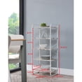 thumbnail image 3 of K&B Transitional Baker's Rack-White, 3 of 3