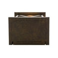 thumbnail image 6 of Meyda 153261 8.5 in. Mirror Cross Wall Sconce, Chocolate, Gold & Frost, 6 of 6