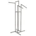 thumbnail image 2 of 4-Way w/ 2 Straight and 2 Slant Arms - Square Tubing - Chrome Finish,Pack Size - 1, 2 of 3
