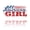 All American Girl, variant on USA 250th Anniversary License Plate, Personalized Sparkling American Car Front License Plate Cover, Car Decor Accessory Stainless Aluminum Metal Rust-Proof Car Plate Novelty Vanity Tag 6 X 12 Inch