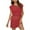 Red, variant on fatyb Bathing Suit Cover up for Women Short Sleeve Hollow out Bikini Wear Dress Womens Swimsuit Coverup