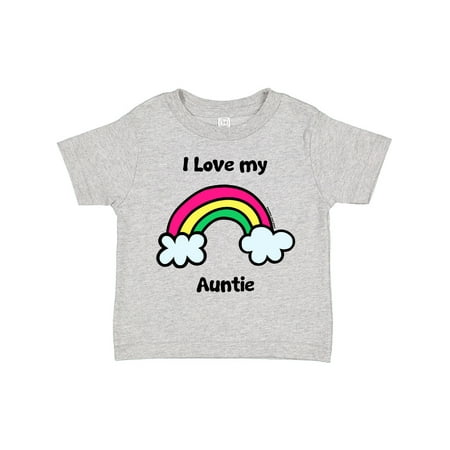 

Inktastic I Love My Auntie Gift Toddler Boy or Toddler Girl T-Shirt