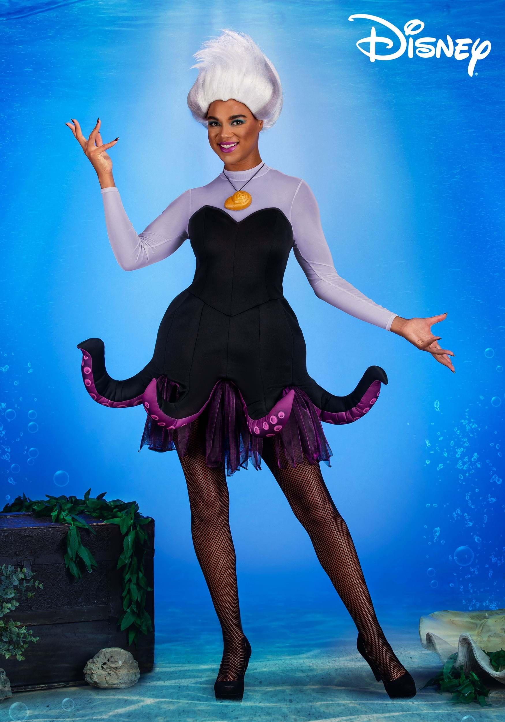 Disney Ursula Costume 2Set dハロ 仮装 Adult Premium Disney Ursula
