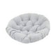 thumbnail image 4 of Cojín colgante para silla de huevo, cojín para columpio, elegante, transpirable, multifuncional, práctico y suave, para sillas de jardín. Gris, 4 of 8