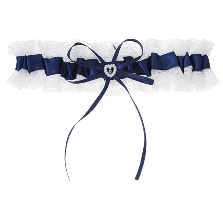 

Wedding Bride Garter Belt Lace Bowknot Thigh Garter Elastic Leg Band Leg Ring