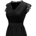 thumbnail image 5 of Dressystar Women Lace Wedding Bridesmaid Dress Female Floor-Length Formal Party Gown, 5 of 6