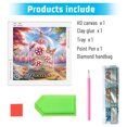 thumbnail image 4 of 5D DIY Con Forma Especial Parcial Arte Flores Cristal 30x30cm, 4 of 9