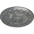 thumbnail image 3 of Ekena Millwork 15 3/4"OD x 5/8"P Amelia Ceiling Medallion (Fits Canopies up to 4 1/8"), Hand-Painted Platinum, 3 of 6