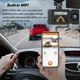 thumbnail image 5 of Cámara de salpicadero WiFi 1080P FHD para coche, grabadora de conducción con dos lentes frontales e interiores, visión nocturna infrarroja, sensor G y grabación en bucle con tarjeta de 32 GB., 5 of 9