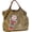 Khaki, variant on JennyShop Hot Sale New Embroidered Nylon Handbag, Trendy Japanese Hot Air Balloon Embroidered Eco-friendly Cloth Bag