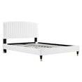 thumbnail image 2 of Alessi Performance Velvet Queen Platform Bed, 2 of 5