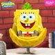 thumbnail image 2 of Figura de anime de Bob Esponja, Patricio Estrella, regalo de cumpleaños de Año Nuevo, decoración, juguetes para niños, modelo de dibujos animados de animación coleccionable, 2 of 4