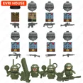 thumbnail image 2 of Mini figuras de acción de ladrillos, bloques de construcción del sargento psíquico Pyro, películas de anime, juguetes para niños, 2 of 5