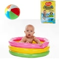 thumbnail image 3 of YDF Little Swimmers Disposable Swim Pants, 15lb-34lb 12-Count Bonus Inflatable Pool Ball, 5 in, 3 of 4