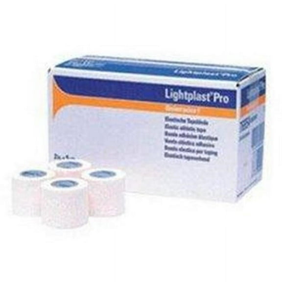 LIGHTPLAST PRO TAPE ELASTIC ADHESIVE WHITE 1.5INX5YD CASE OF 32