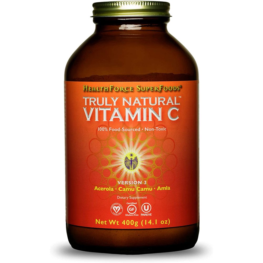 HealthForce SuperFoods Truly Natural™ Vitamin C 400g Powder Walmart